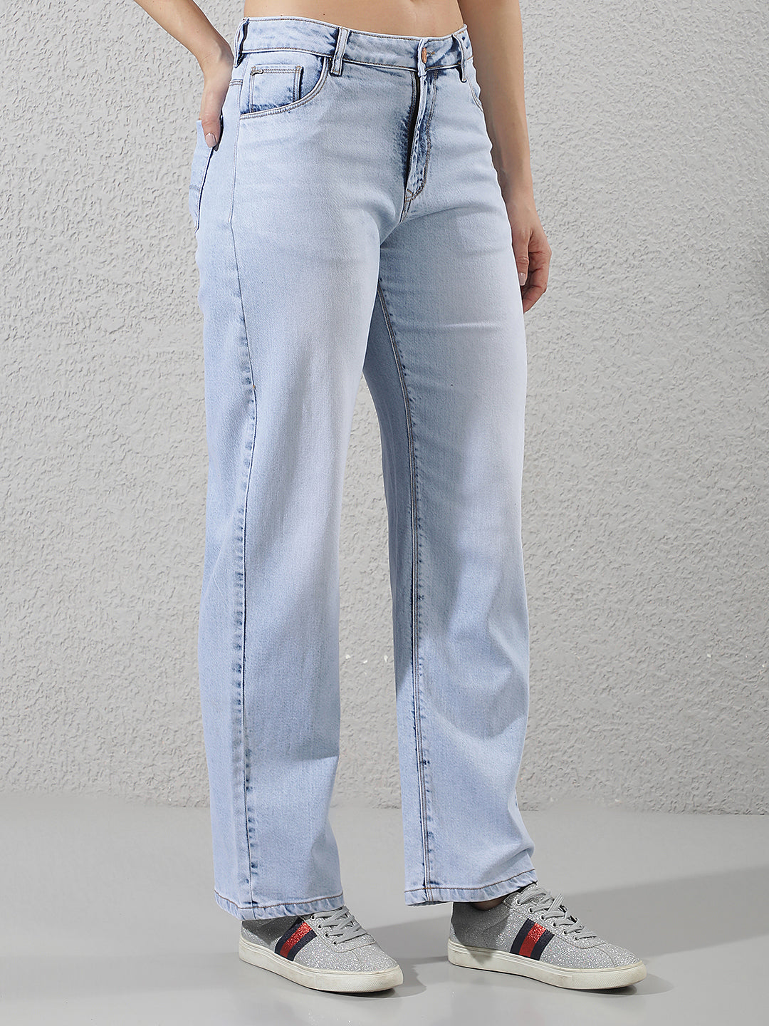 Signature Cobalt Blue Straight Jeans