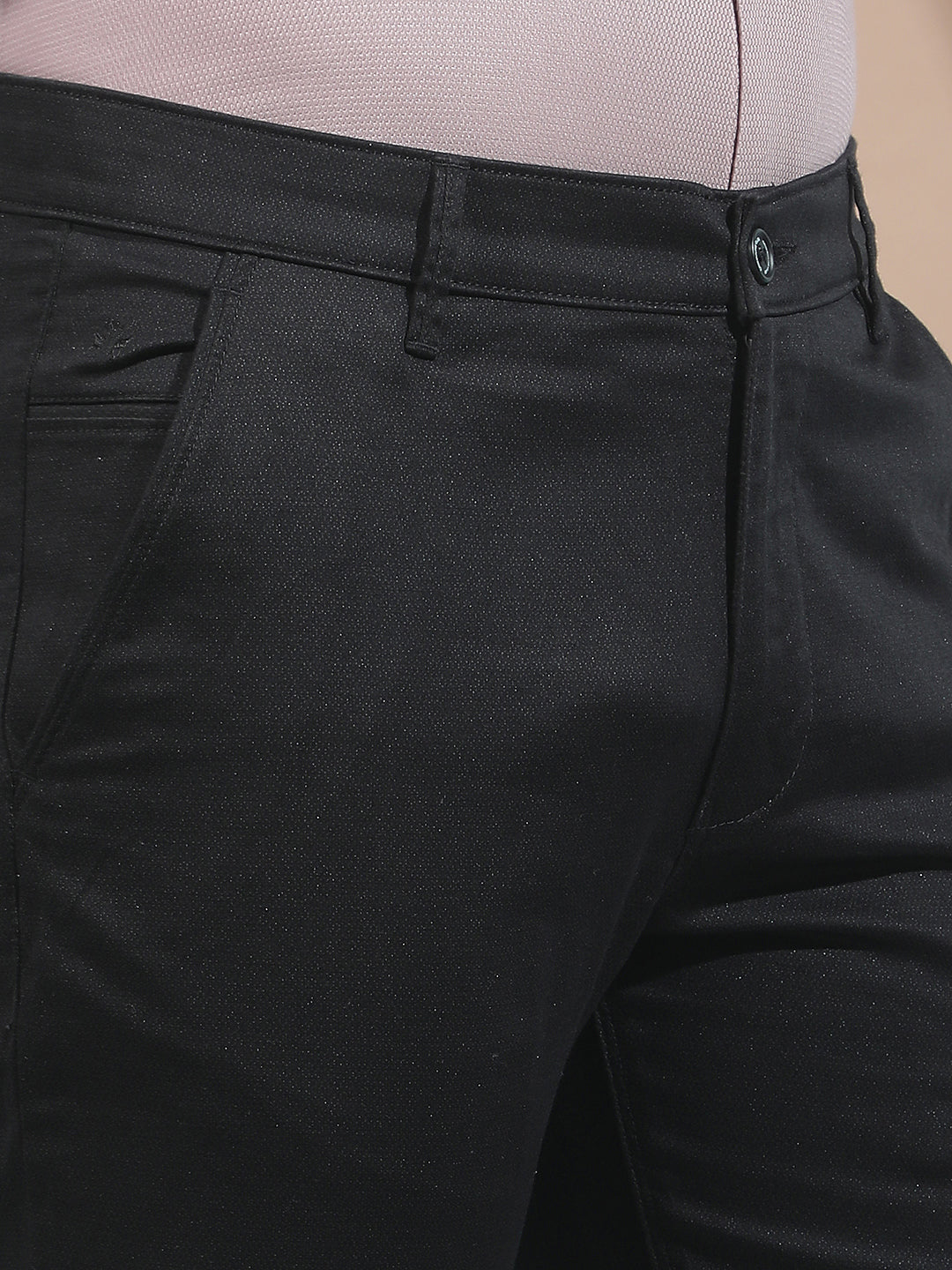 Classic Raven Black Trousers