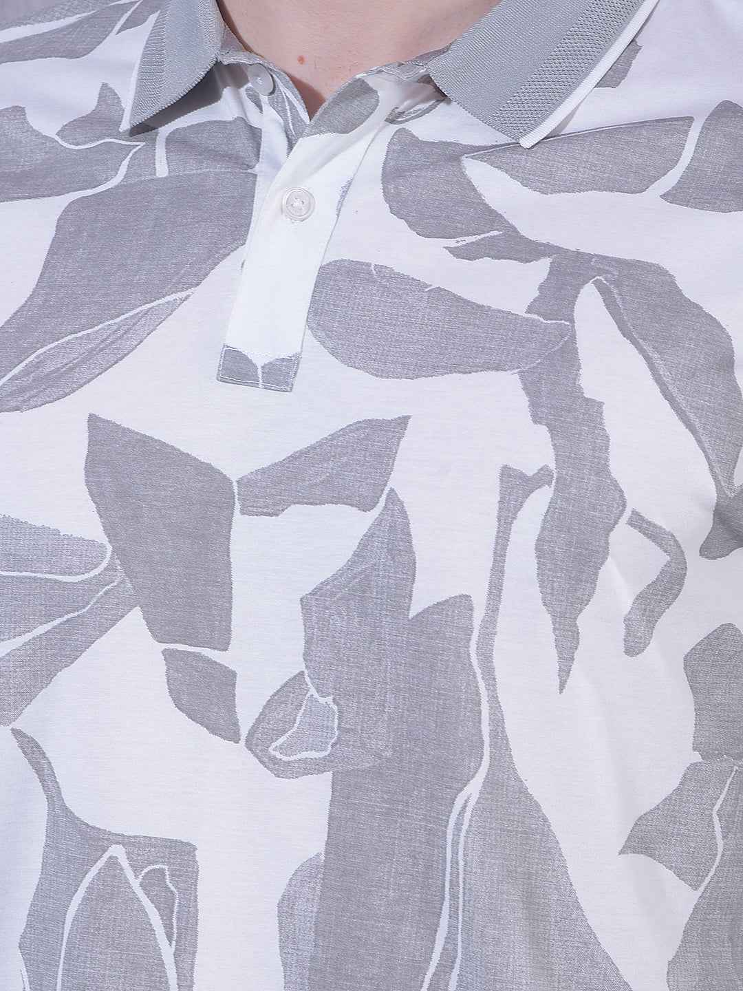 Grey Printed T-Shirt