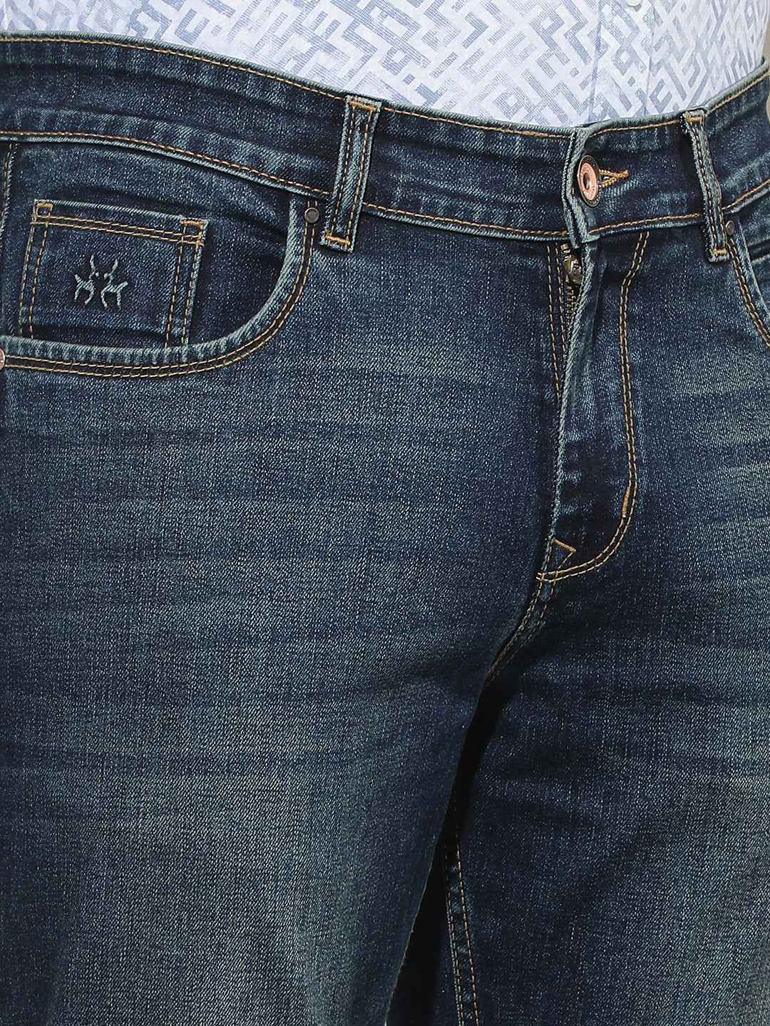 Modern Blue Everyday Casual Jeans