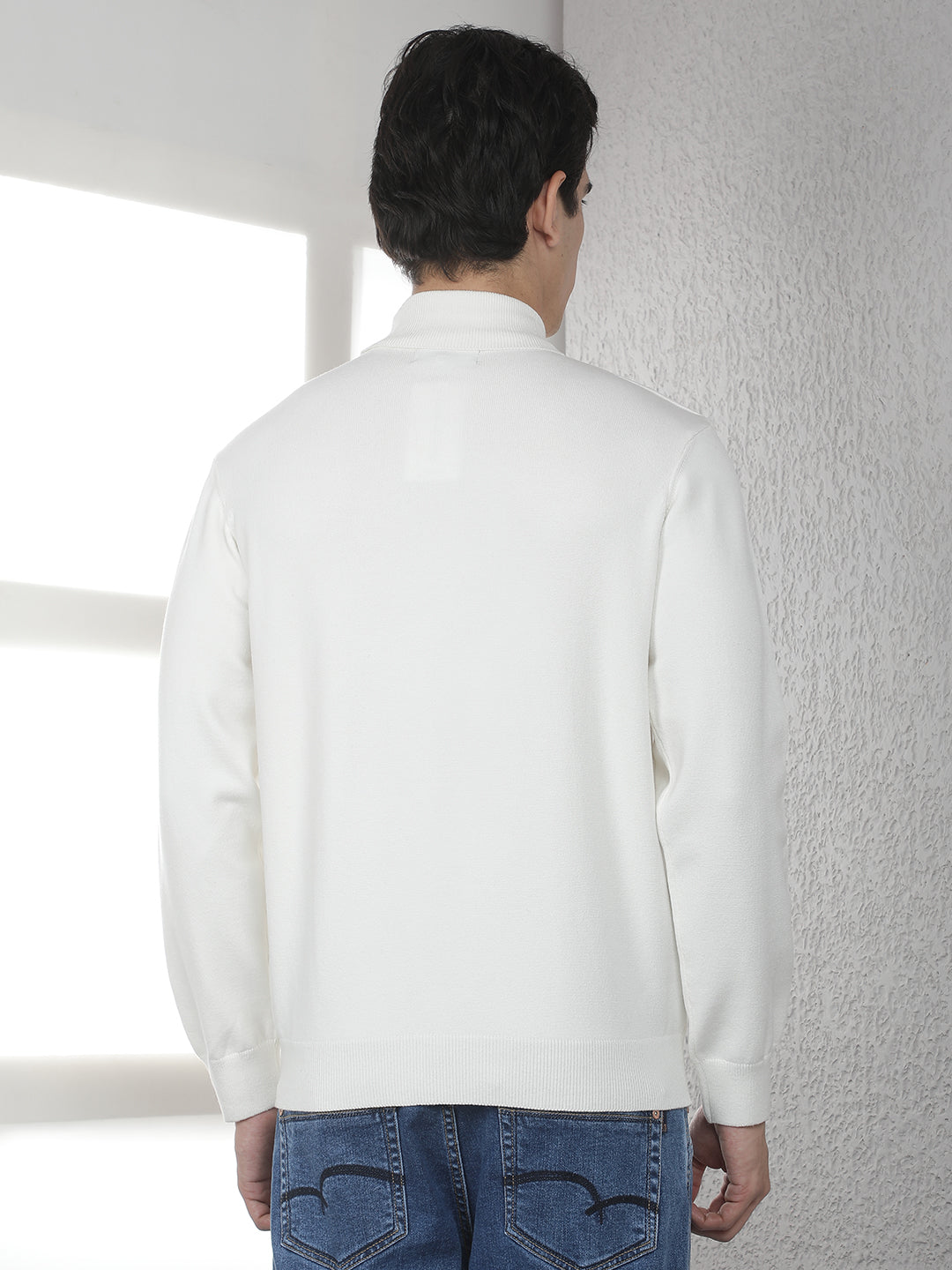 White Turtle Neck Sweater
