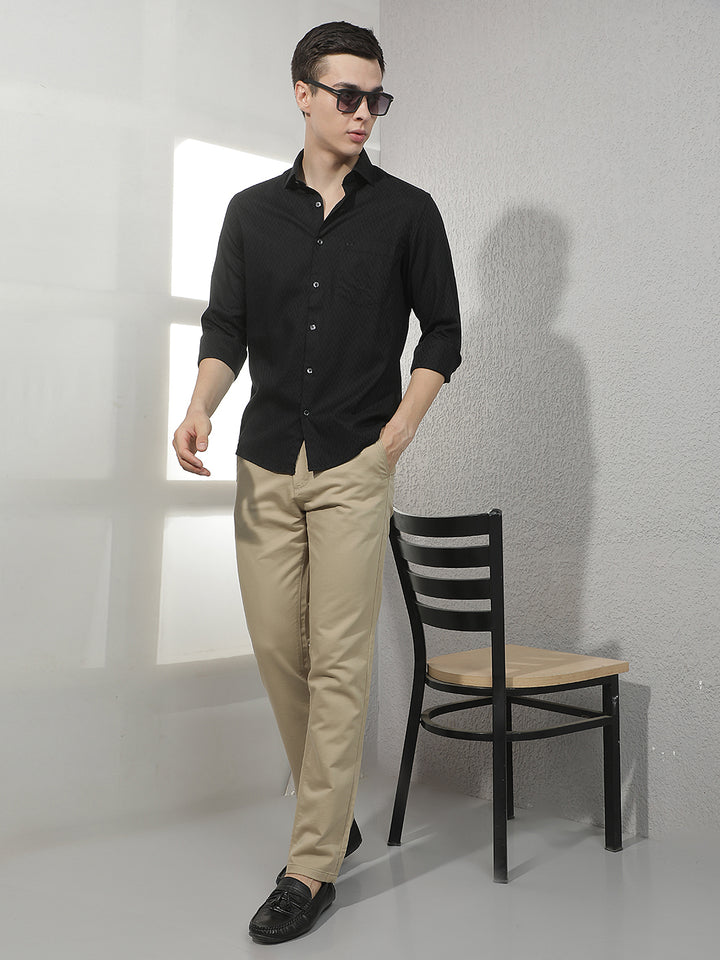 Obsidian Noir Black Shirt