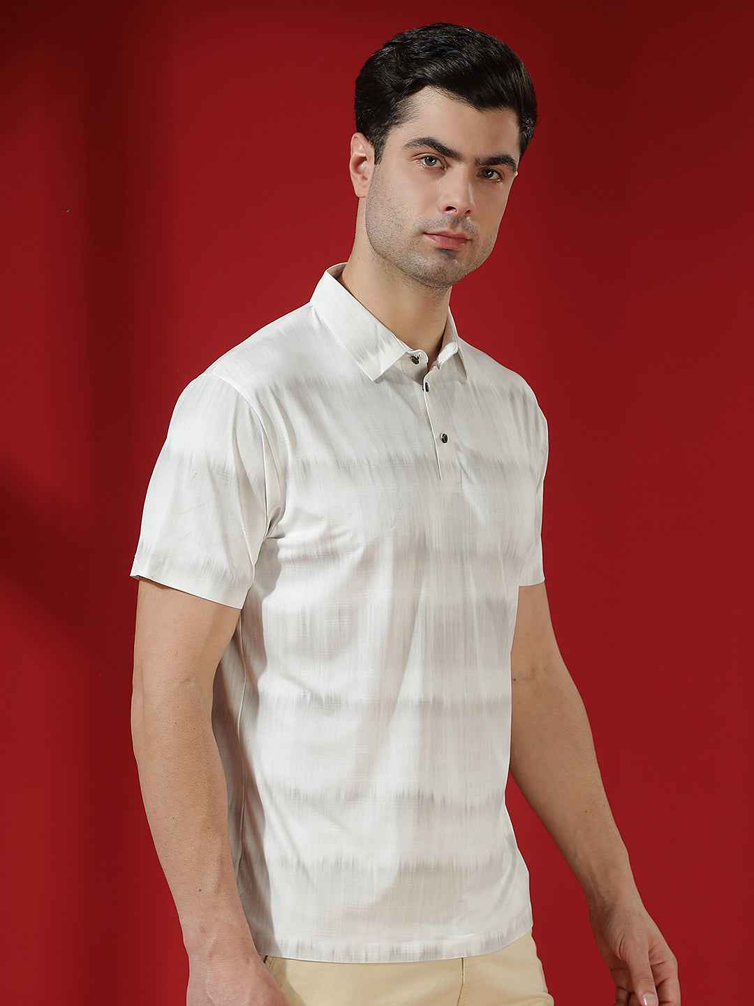 White Classic Polo T-Shirt