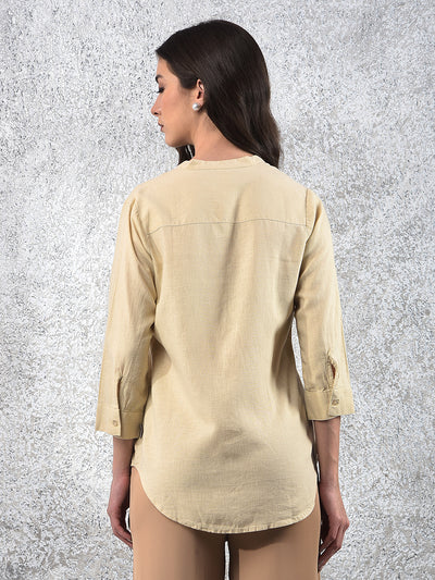 Vanilla Mist Mandarin Shirt
