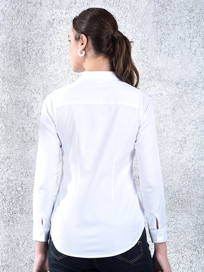 Pristine White Tailored Shirt