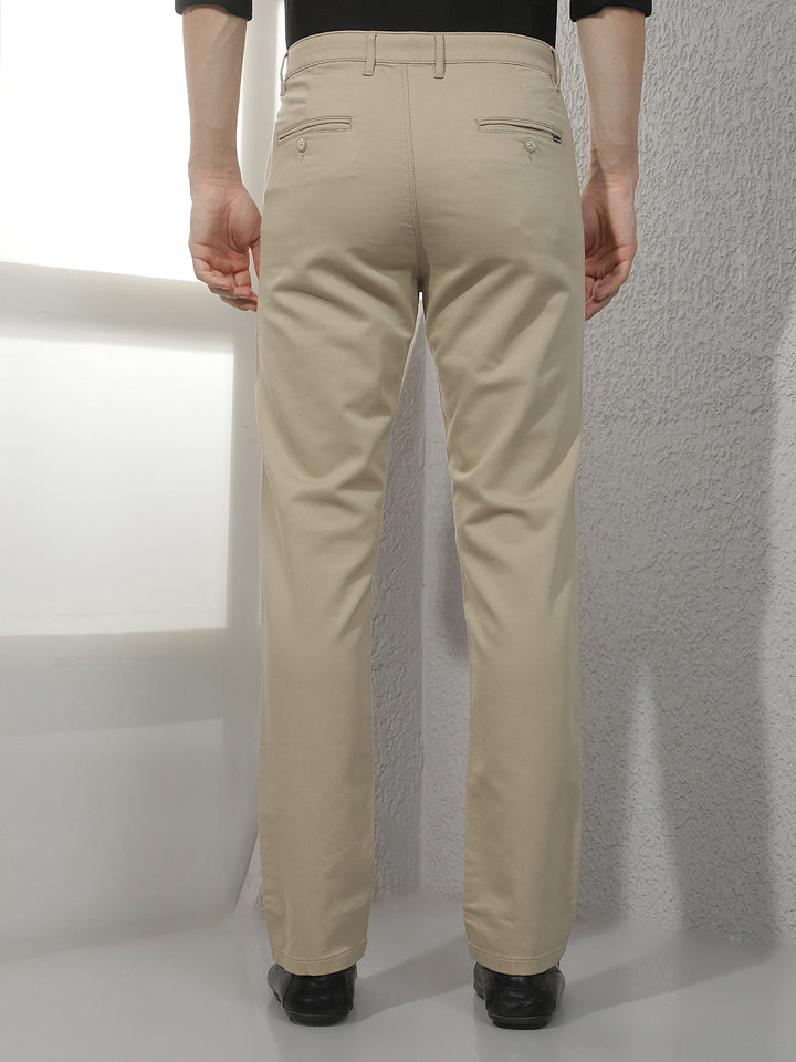 Golden Latte Beige Trousers