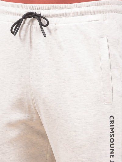 Grey Cotton Trackpants