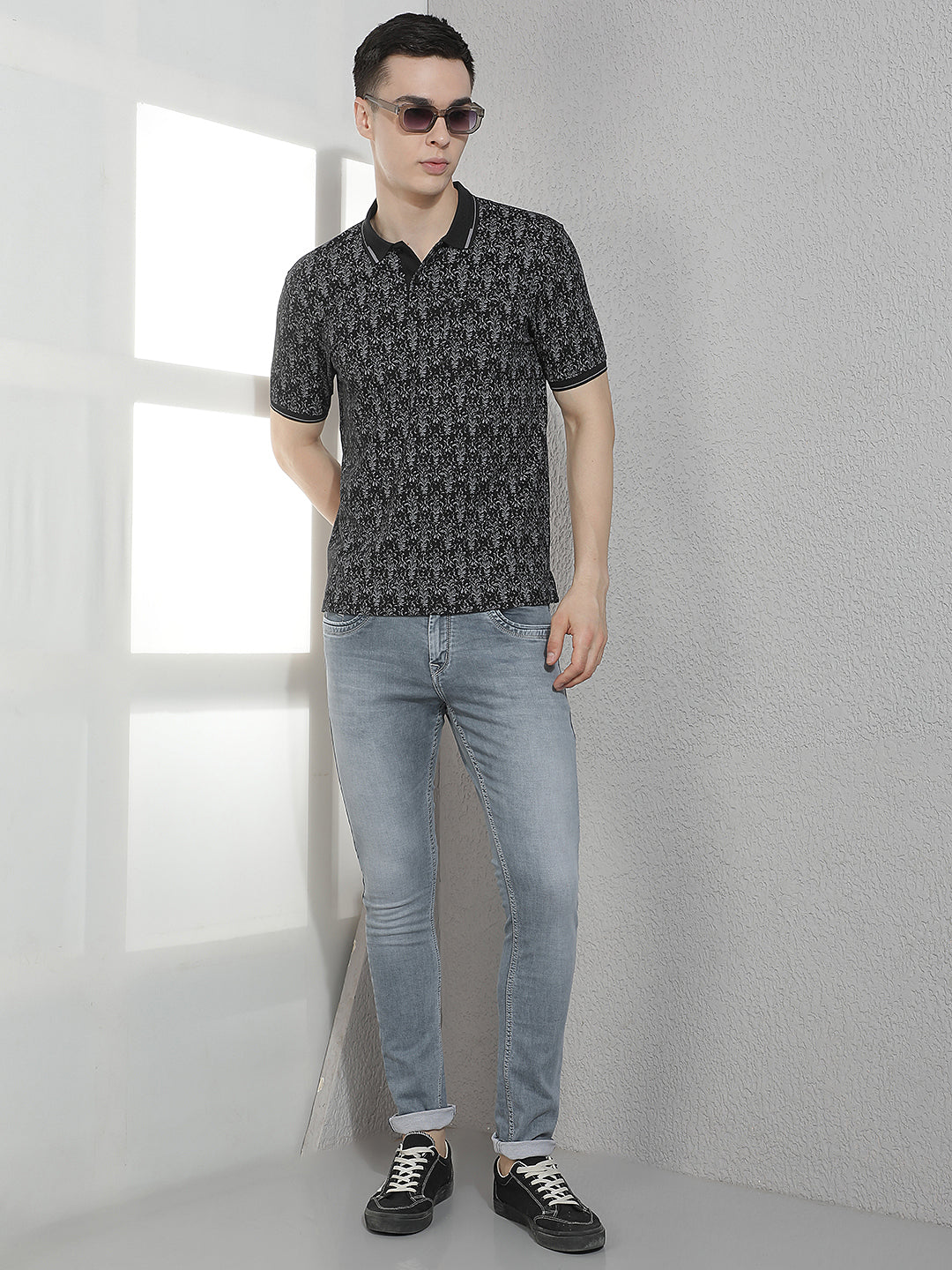 Modern Stone Gray Tinted Jeans