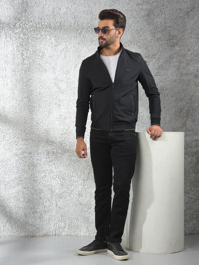 Trend-Forward Black Puffer Jacket