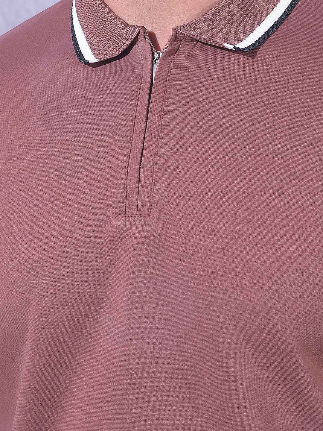 Rustic Terracotta Brown Brown T-Shirt