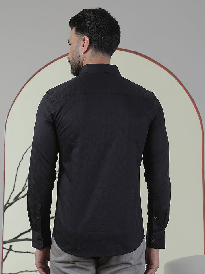 Chic Jet Black Shirt