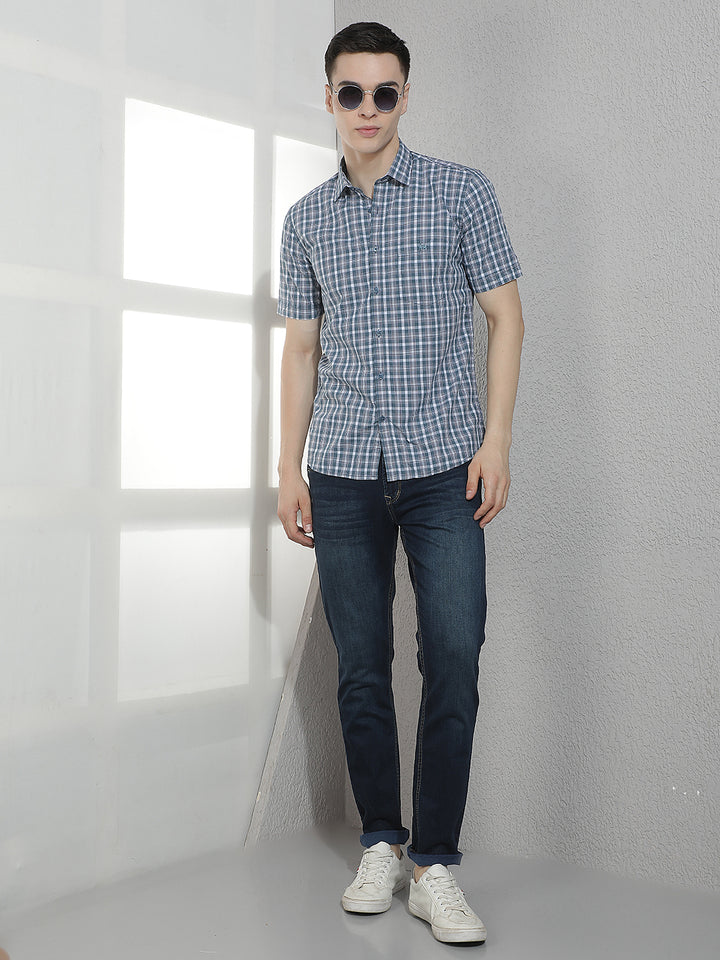Navy Blue Jeans
