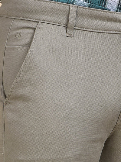 Chic Green Straight Trousers