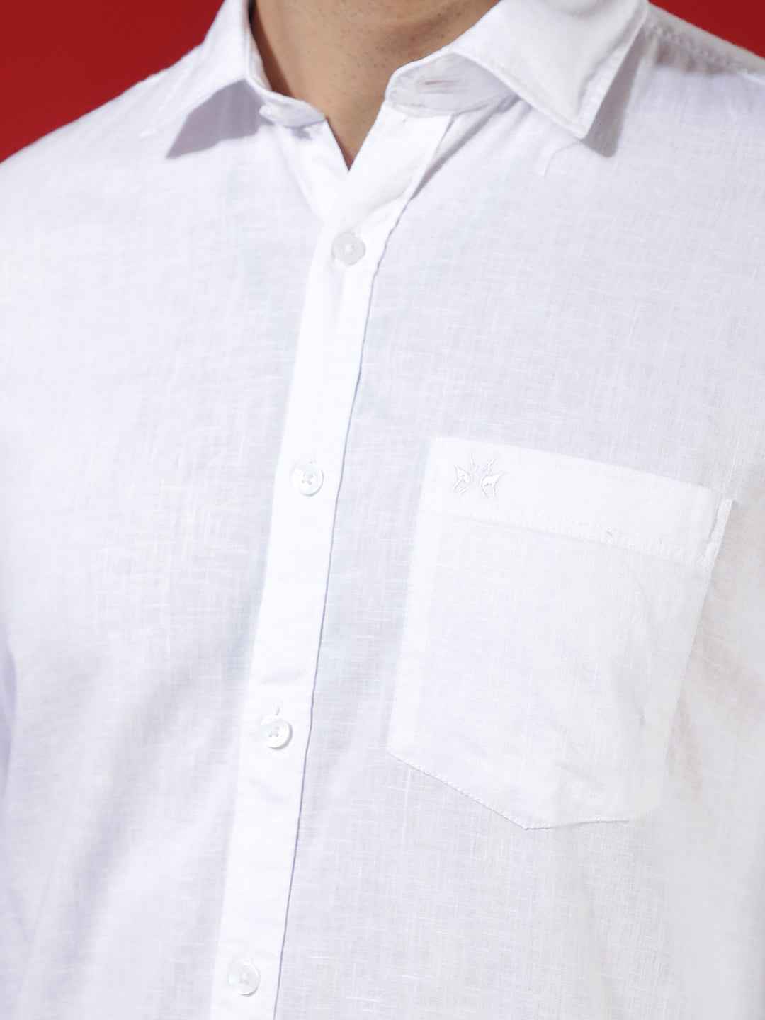 White Chic Linen Air Shirt