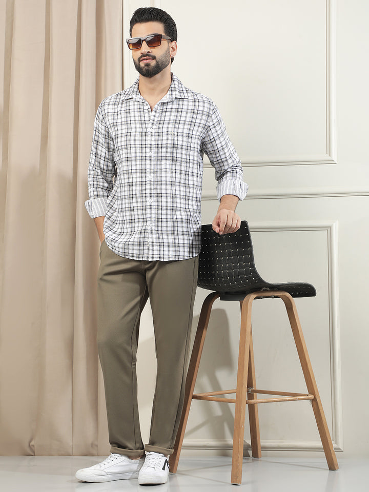 Essential Moss Olive Knitted Trousers