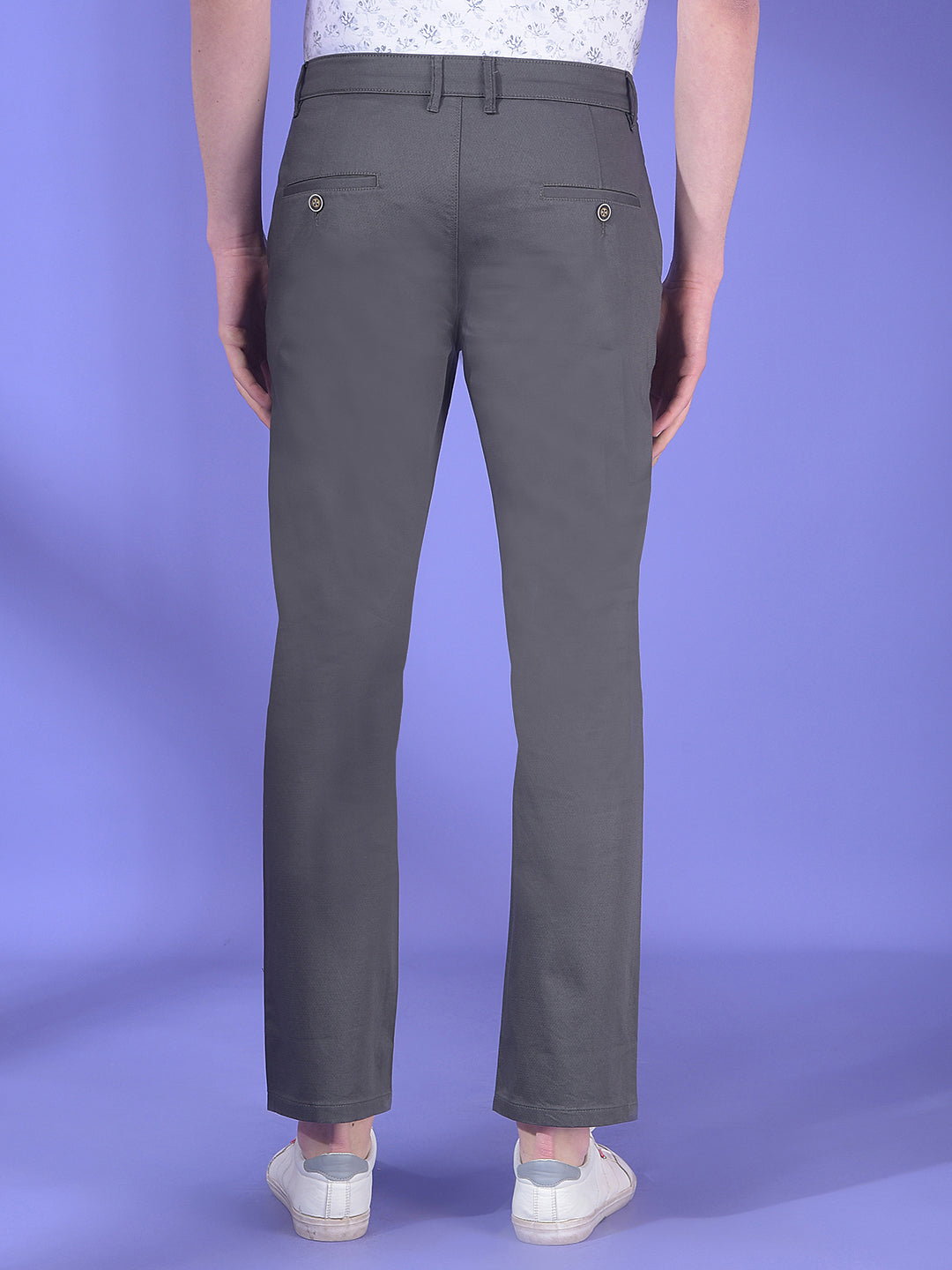 Olive Dobby Trousers