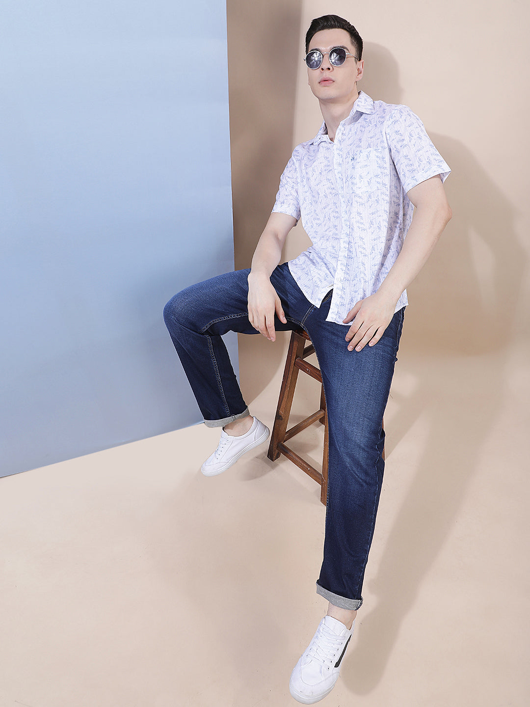 Signature Indigo Blue Straight Jeans
