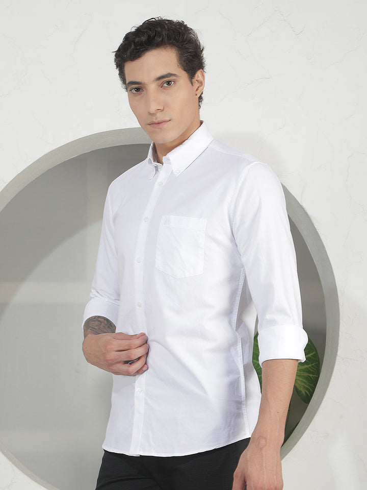 White 100% Cotton Shirt