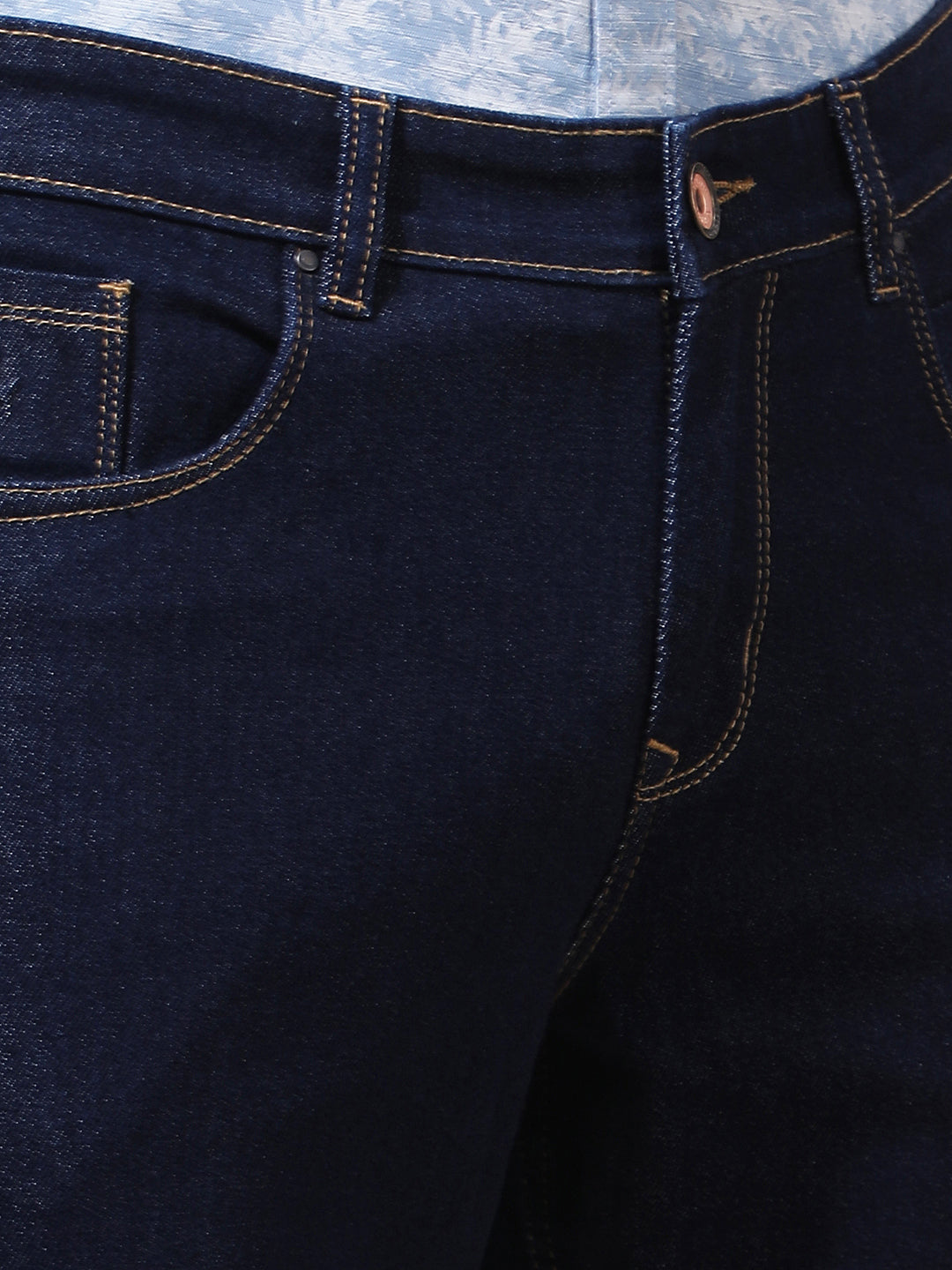 Navy Blue Baggy Jeans