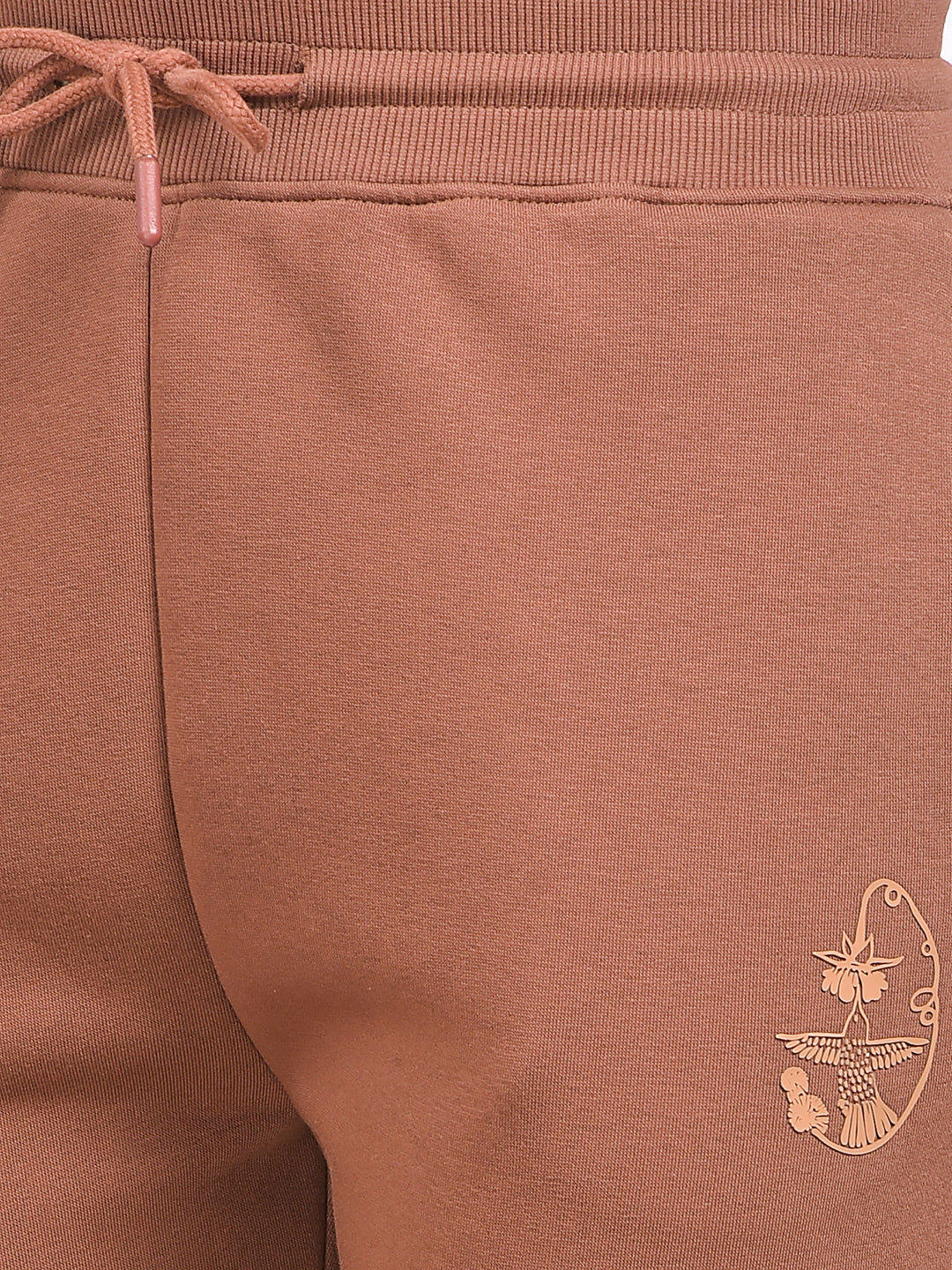 Relaxed Fit Brown Joggers