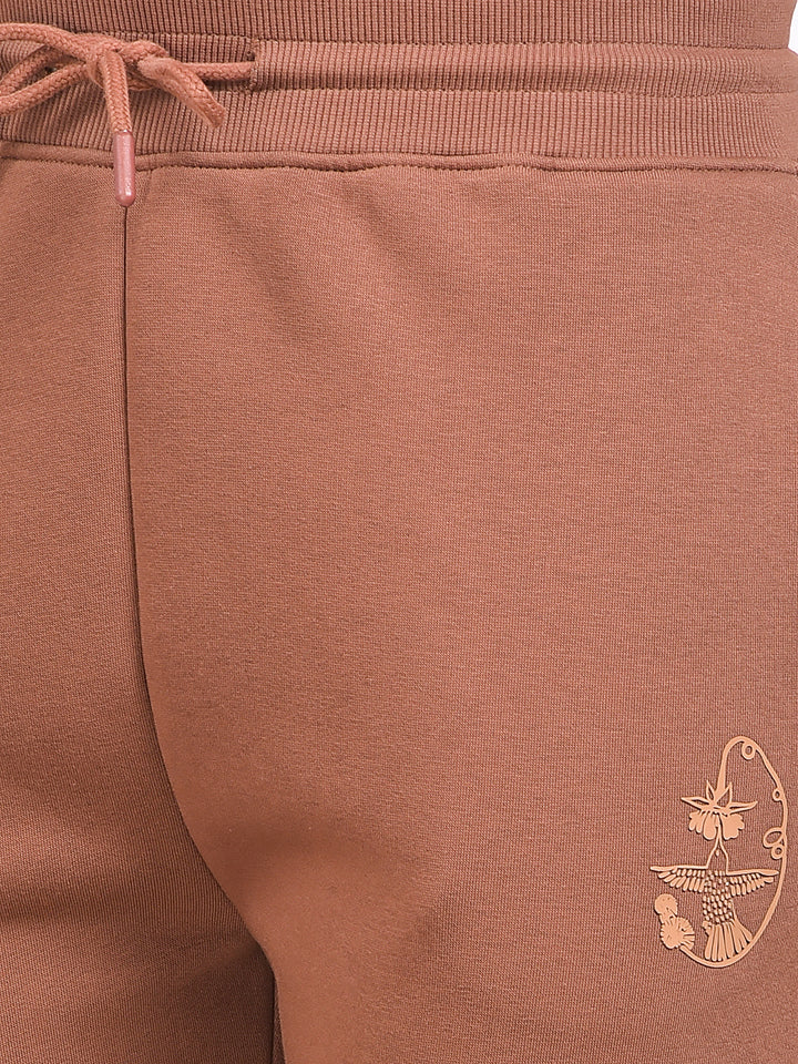 Relaxed Fit Brown Joggers