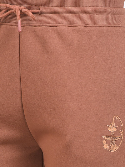 Relaxed Fit Brown Joggers