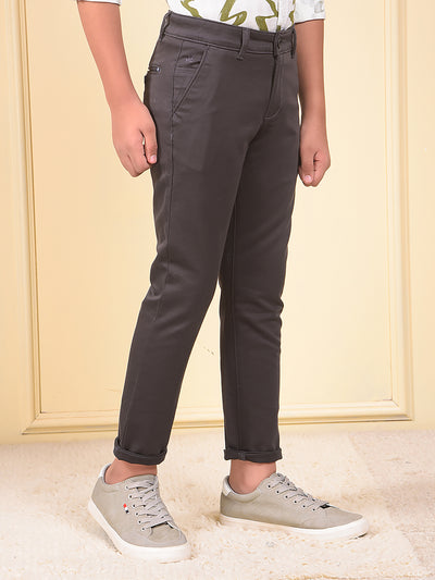 Olive Printed Trousers