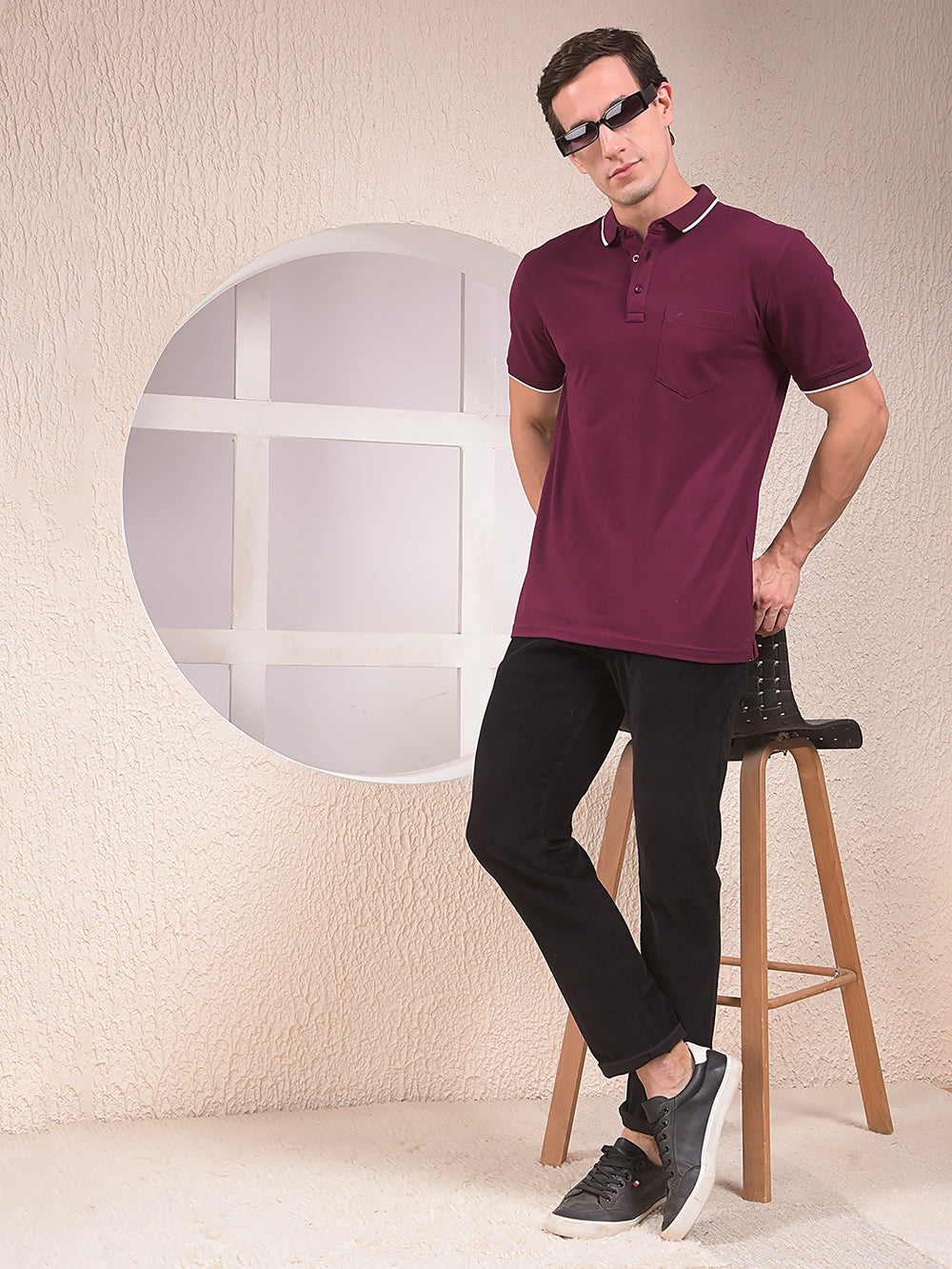 Black Corduroy Trousers