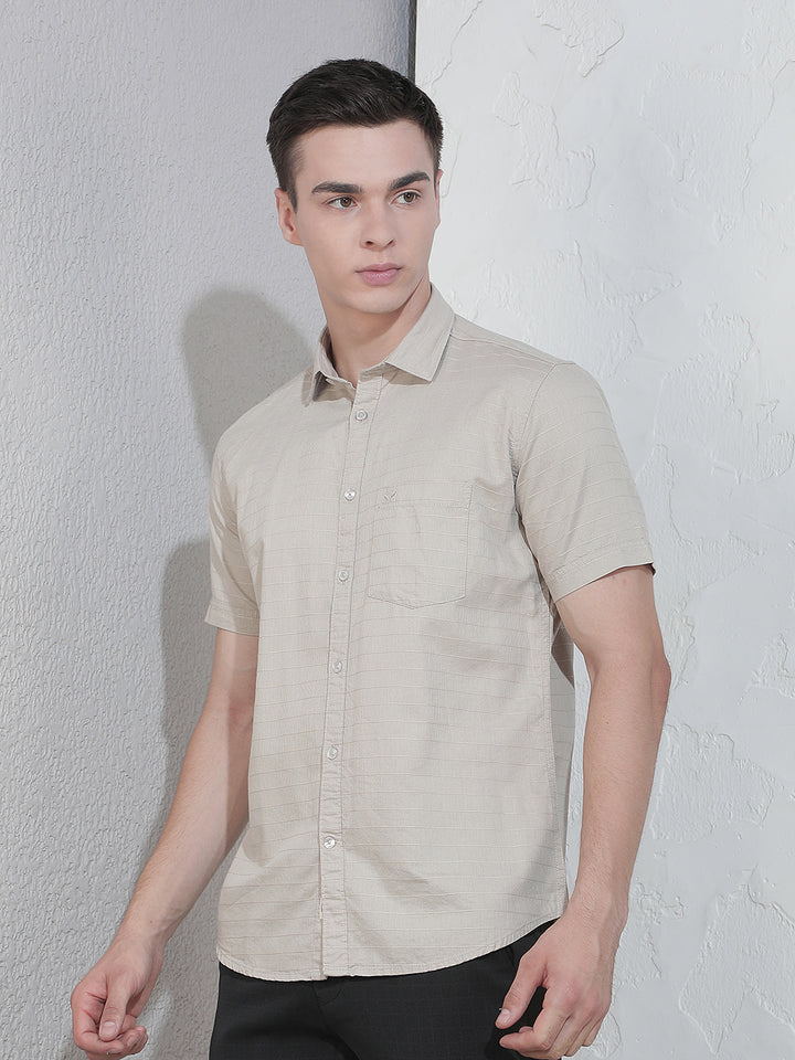 Cream Almond Beige Shirt
