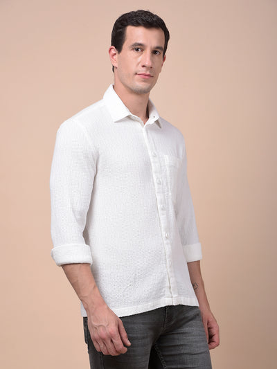 White 100% Cotton Shirt