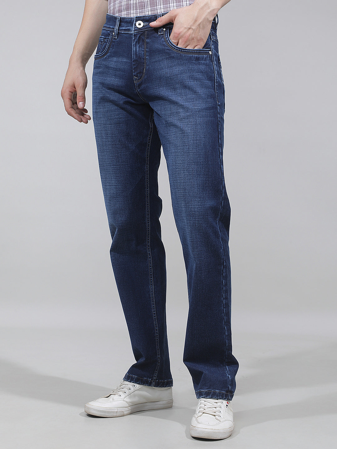 Deep Sea Blue Jeans