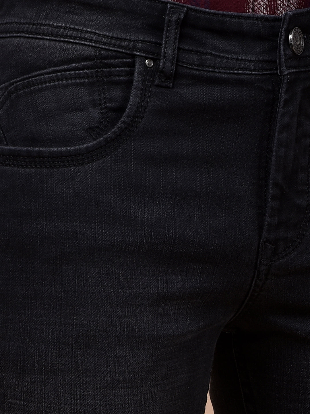 Elevated Black Straight Jeans