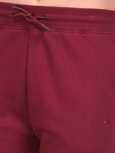 Comfy Wine Fleece Joggers