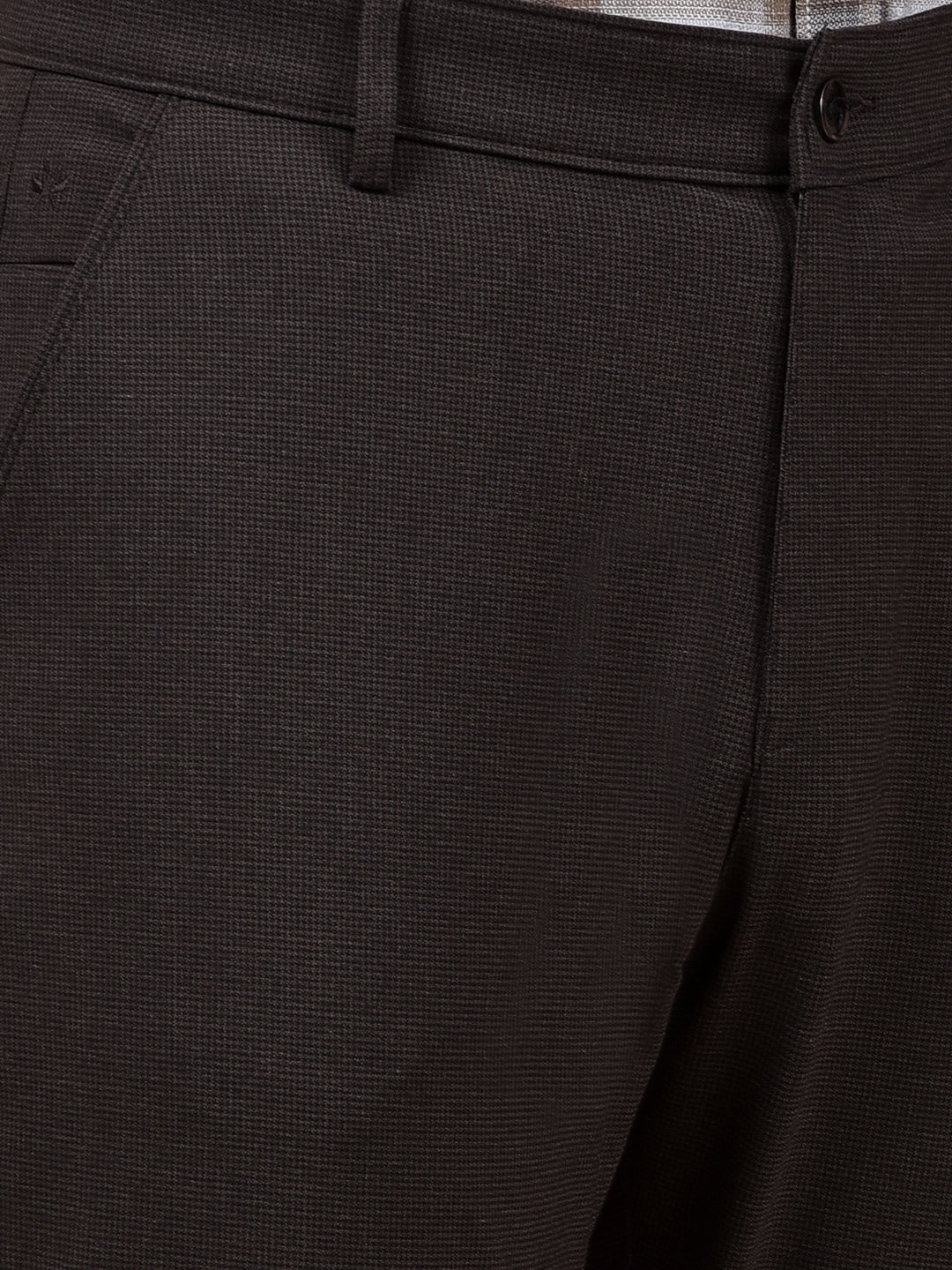 Modern Edgey Brown Trousers
