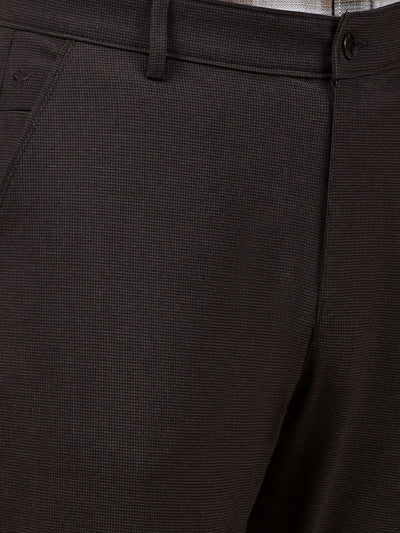 Modern Edgey Brown Trousers