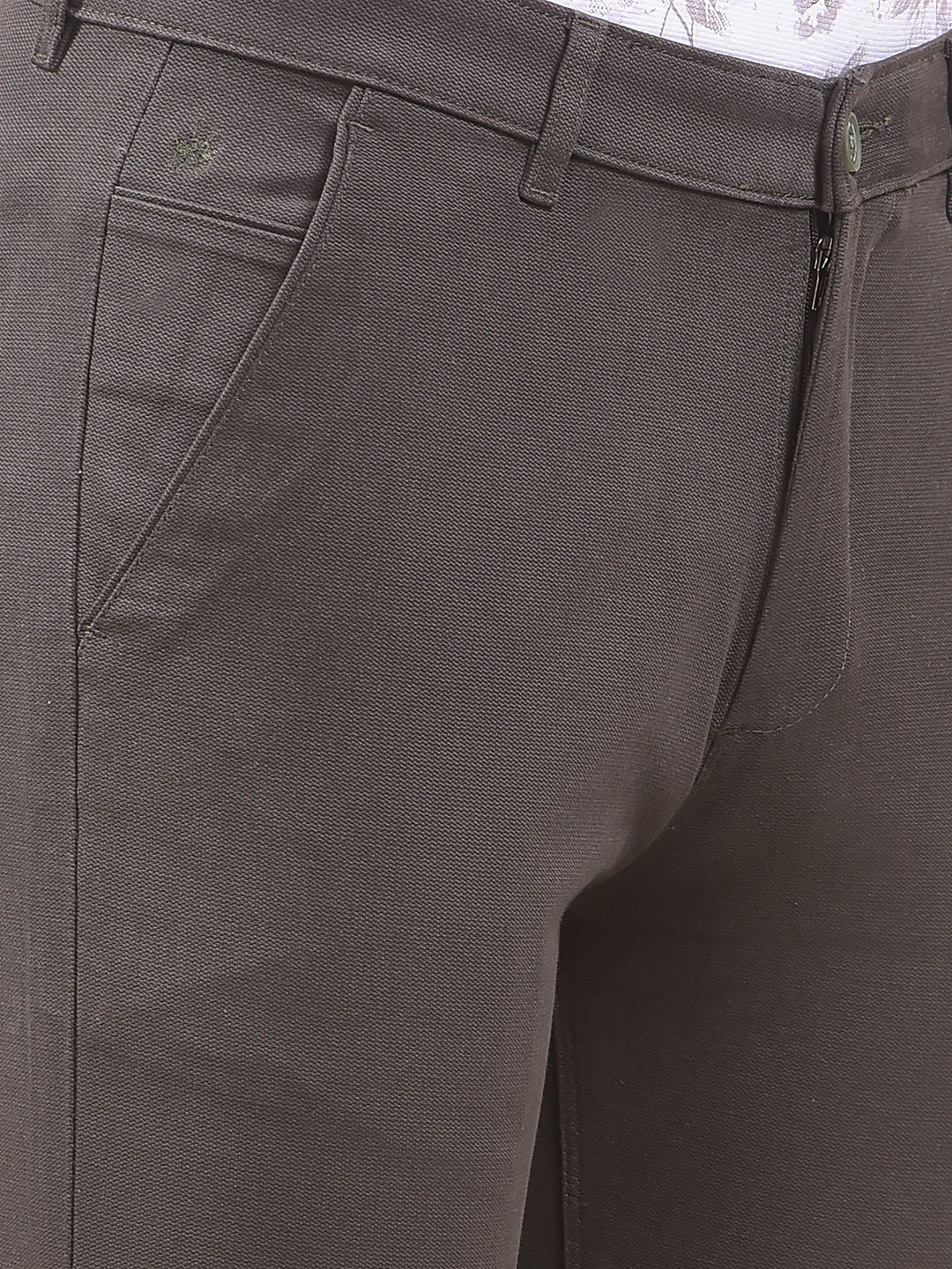 Classic Monochrome Grey Trousers