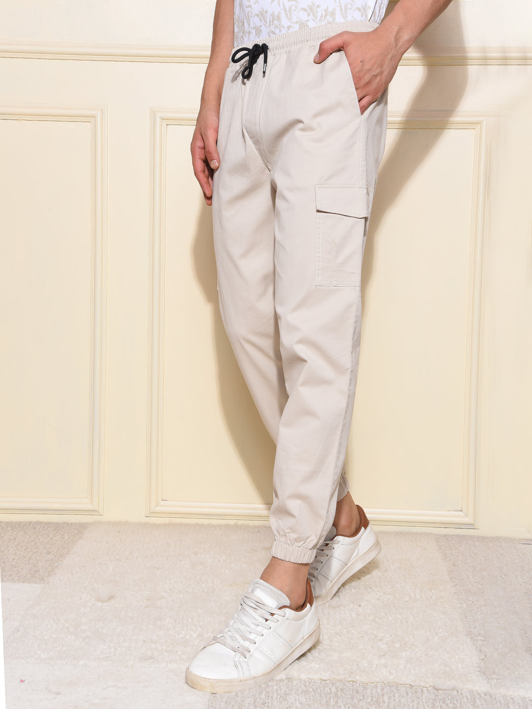 Off White Cargo Joggers