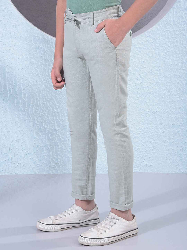 Green 100% Cotton Trousers