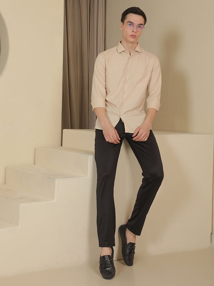 Sand Beige Modal Shirt