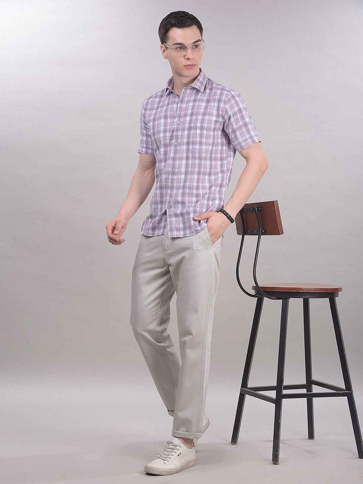 Beige Chinos Trousers
