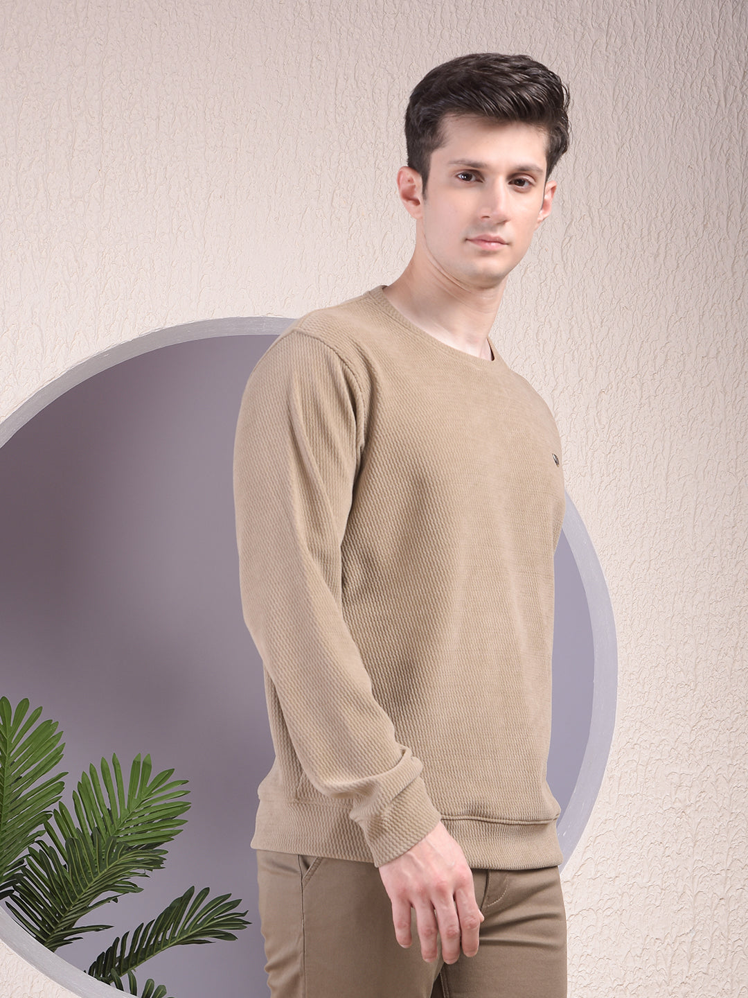 Desert Haze Textured Sweatshirt