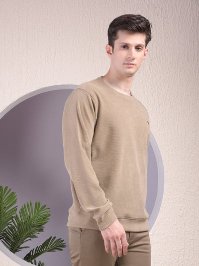 Desert Haze Textured Sweatshirt