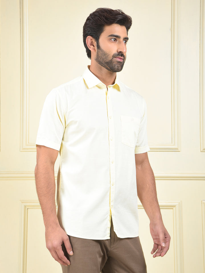 Trend-Forward Appeal Yellow Shirt