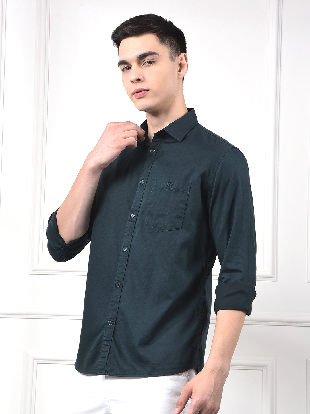 Mint Green Relaxed Fit Shirt