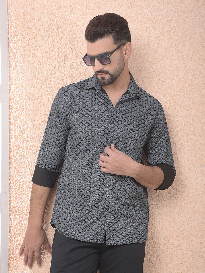 Black Texture Play Shirt