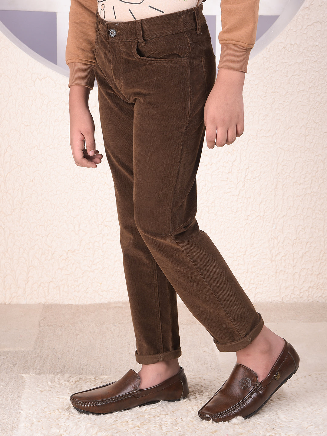 Classic Brown Corduroy Trousers