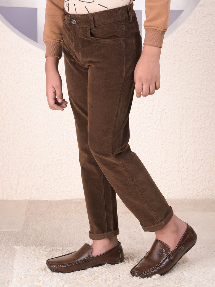 Classic Brown Corduroy Trousers