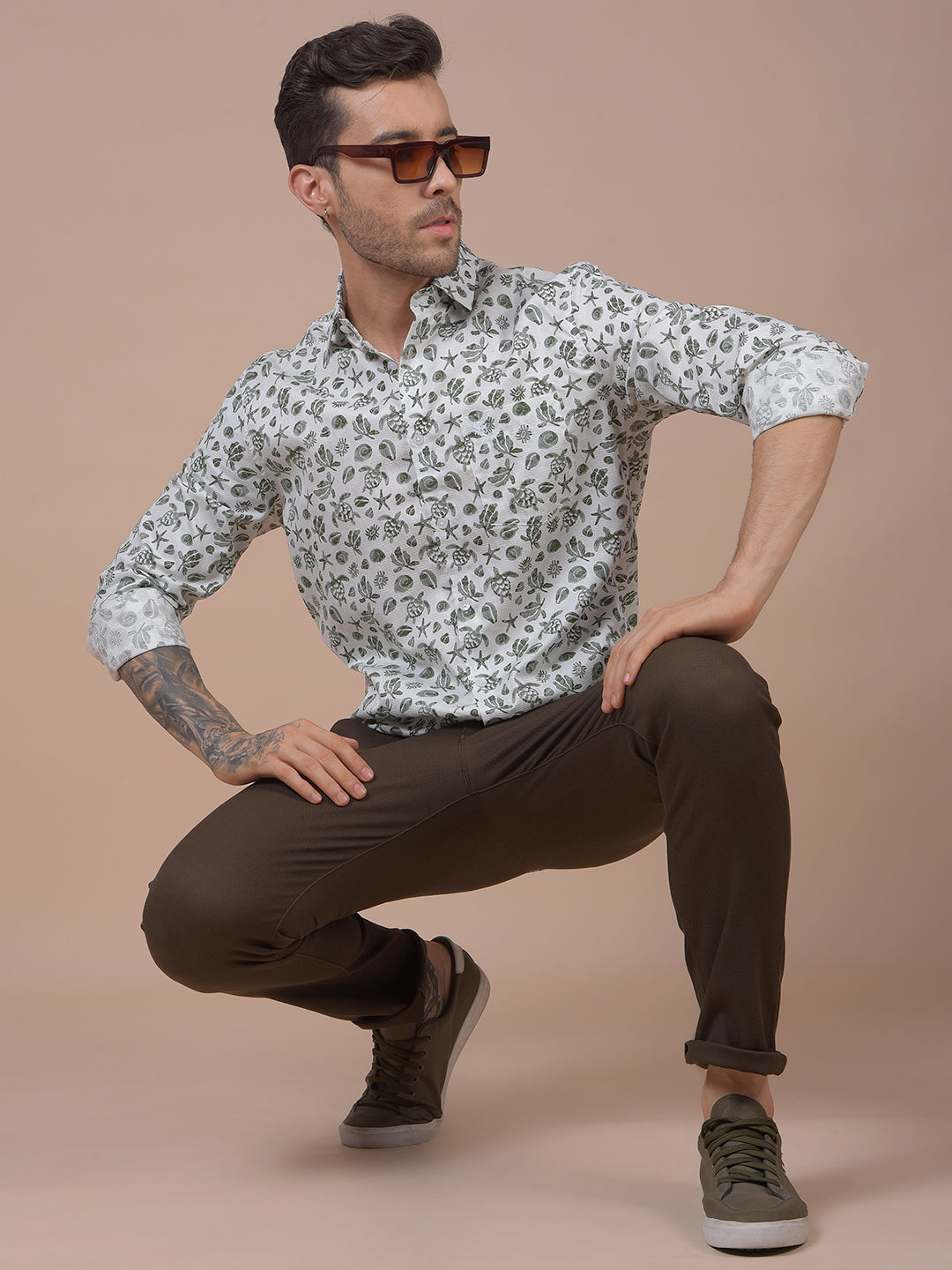 Vivid Brown Trousers