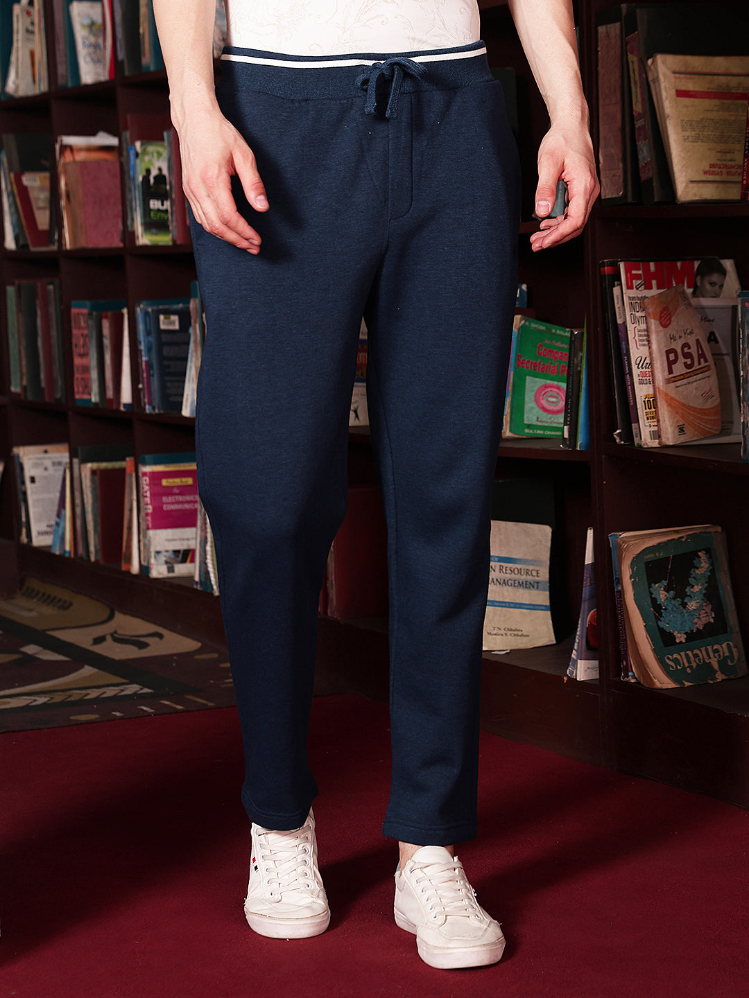 Minimalist Midnight Navy Navy Blue Trackpants