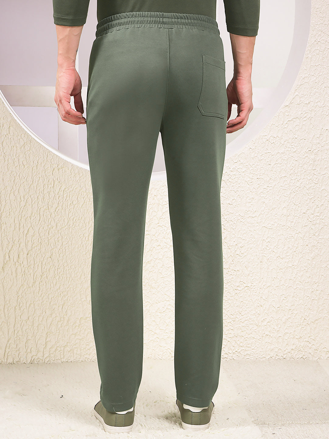 Olive Cotton Trackpants
